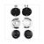 MONTAGE-SET VIZIER V-32 JARAMA ZILVER