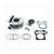 CILINDER AIRSAL CHINA 125 152QMI 57.4mm