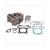 CILINDER CHINA 4T GY6 ALU 47mm 