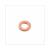 ROOD-KOPEREN RING  8x14mm  10stuks