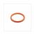 ROOD-KOPEREN RING 16x20mm 10stuks