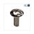 FAIRING SCREW M5x12 CROSS HEAD14mm CHROME (6)