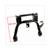 MIDDENSTANDAARD CHINA 4T GY6 10 ZWART