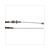 BRAKE CABLE FRONT TOMOS A3/A35 85cm SUPERTEC