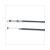 BRAKE CABLE FRONT SUZUKI TSX + 15cm BLACK