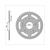 C.ARRIERE RIEJU SMX ''06 62mm 5creux 52t ST
