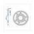 KETTENRAD YAMAHA TZR (420) 54.1mm 4loch 54z IGM
