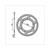 C.ARRIERE RIEJU MRX/SMX SENDA-R nt 56t  IGM