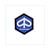 PIAGGIO EMBLEEM 6 ECKE 26mm