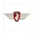 ZUNDAPP FLUGEL EMBLEM AUFKLEBER ROT/WEISS