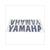 YAMAHA AEROX STICKERSATZ UNTERBODEN CHROME