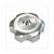 TANKDOP DERBI SENDA-R ALUMINIUM ZILVER 40mm