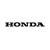 HONDA STICKER SCHRIFTZUG 22cm SCHWARZ