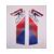 HONDA MT'86 TANKTRANSFERSET WEIß LINKS/RECHTS