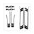 PUCH MAXI PVC STICKER SATZ SCHWARZ