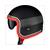 HELM LE MANS II SV S TANT ZWART/ROOD       S